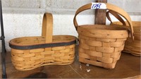 2 LONGABERGER BASKETS