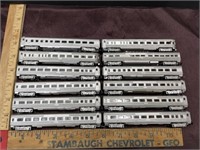 Western Germany model railroad train lot silver