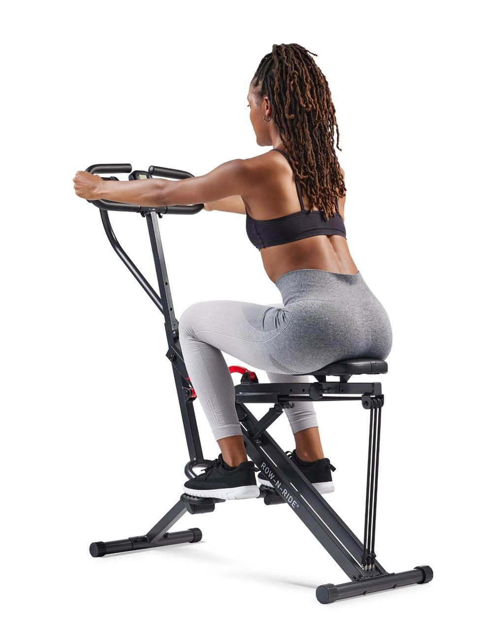 $127  Sunny Health & Fitness Hydraulic Foldable Ro