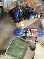 Skate Board, Kids Metal Chair, Roller Blades