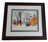 LIMITED EDITION CLARENCE GAGNON PRINT