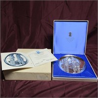 The Hamilton mint .999 Fine silver Picasso plate.