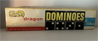 Vintage Board Game Dragon Dominoes By Halsam