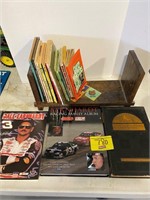 GROUP OF RACING THEMED COFFEE TABLE BOOKS, CUB
