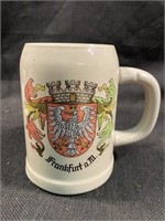 Vintage Frankfurt W Germany Beer Mug W/ Flame Mark