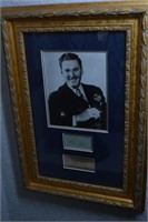 Errol Flynn Framed Autograph