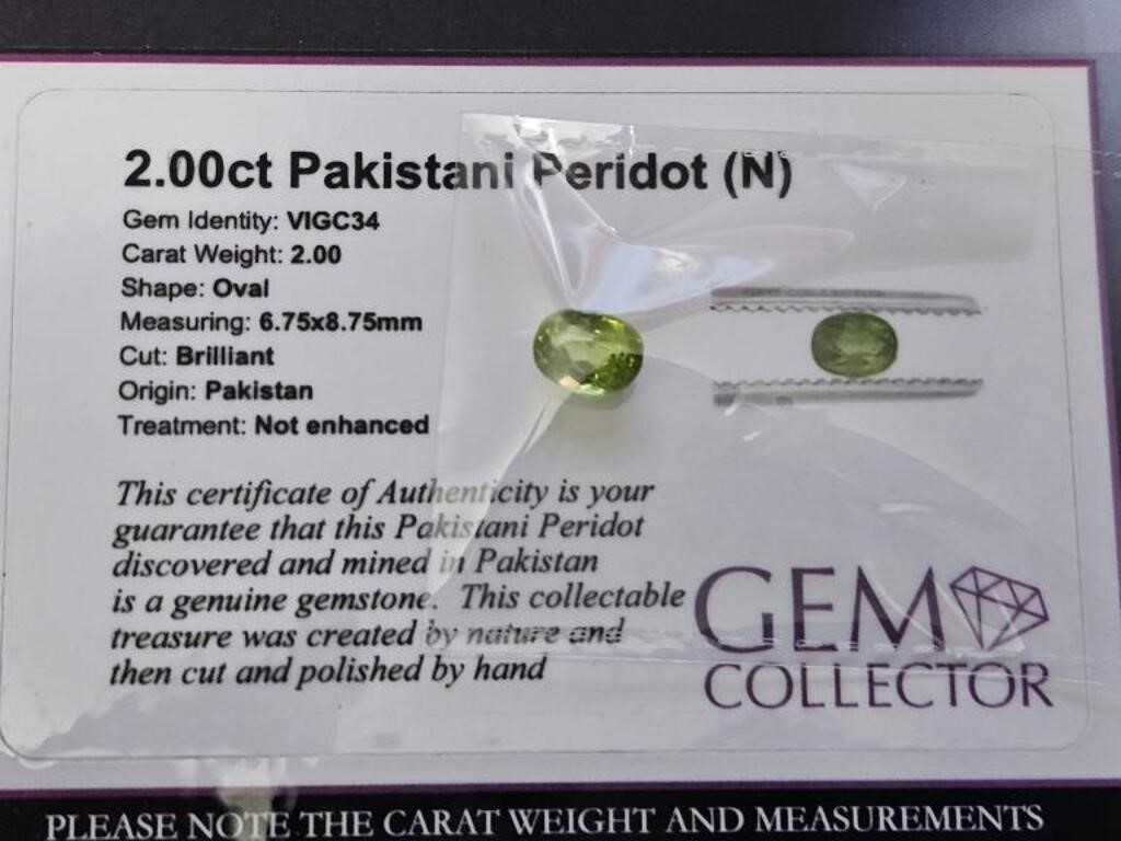 2.00ct Pakistani Peridot