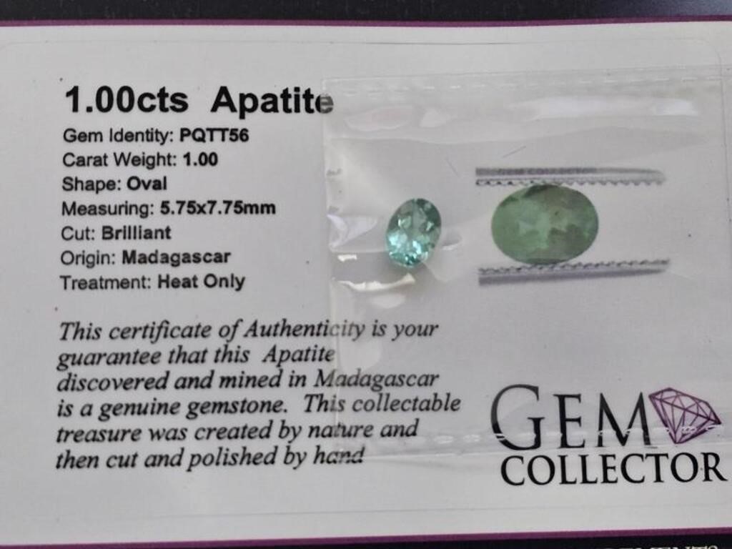 1.00cts Apatite