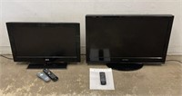RCA 26" & Dynex 32" TVs with Remotes