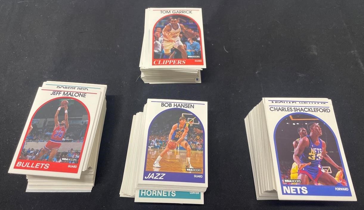 150+ NBA Hoops Trading Cards