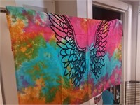 Angel wings tapestry