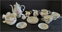 17 Pieces Tea Set And More