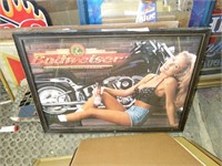 Budweiser Motorcycle Wall Décor