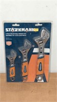 New Stark Mann  3 Pc  Adjustable Wrenches