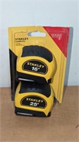 2 New Stanley Tape Measures