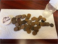 Quantity of 1900's Wheat Pennies