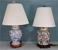 (2) Ceramic Table Lamps