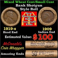 Small Cent Mixed Roll Orig Brandt McDonalds Wrappe