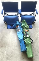 Assorted Folding Chairs/Stadium Chairs