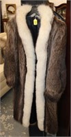 Fur Coat 47" long made in Canada