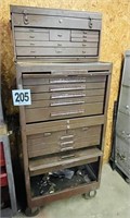 19 Drawer Rolling Tool Box & Contents