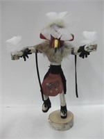 14" Tall Navajo Red Tail Hawk Kachina