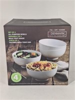 NEW Set of 4 All Purpose Bowls in Box