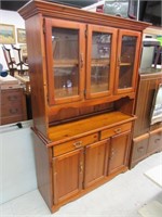 Nice Solid Pine Buffet and Hutch
