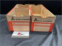 Allis Chalmers Part Boxes