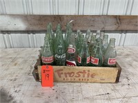 Knoxville, TN. Frostie's crate and bottles