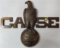 Case Solid Copper Sign - Very Rare