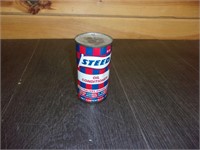 steed oil tin never opened can
