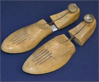 Vintage Matched Pair Wood Shoe Stretcher Trees