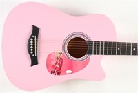 Autographed Meghan Trainor Acoustic Guitar