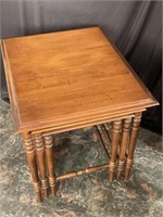 Leslie Conant Ball 3 Nesting Table Set Mid