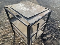 32"x30"  by 42"high welding table