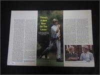HAL SUTTON SIGNED SPORTS ILLUSTRATED COA