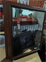 PREOWNED Wood Frame Medicine Cabinet