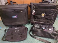 Suitcases/ referee bags and duffel/computer bags