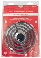 Smart Choice 6-Inch 4-Turn Electric Stove Burner