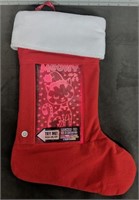 Pop lights light up holiday stocking