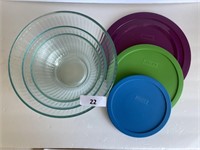 New Pyrex Bowls with Lids