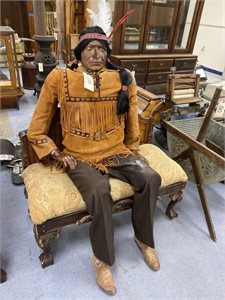 Native American Man Figure