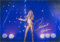 Autograph COA Celine Dion Photo