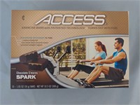 Access exercise bars. Chocolate S'mores spark.