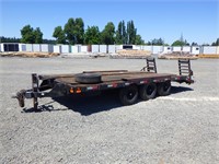 17.5' 3-Axle Dovetail Trailer