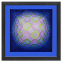 Victor Vasarely (1908-1997), "Okta - Pos de la sér