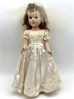 Vintage Unmarked Madame Alexander Doll Bride