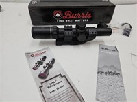 New Burris Rifle Scope with Box  See Size & Info