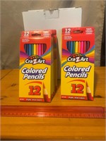 16 new Cra-Z-Art 12 count colored pencils